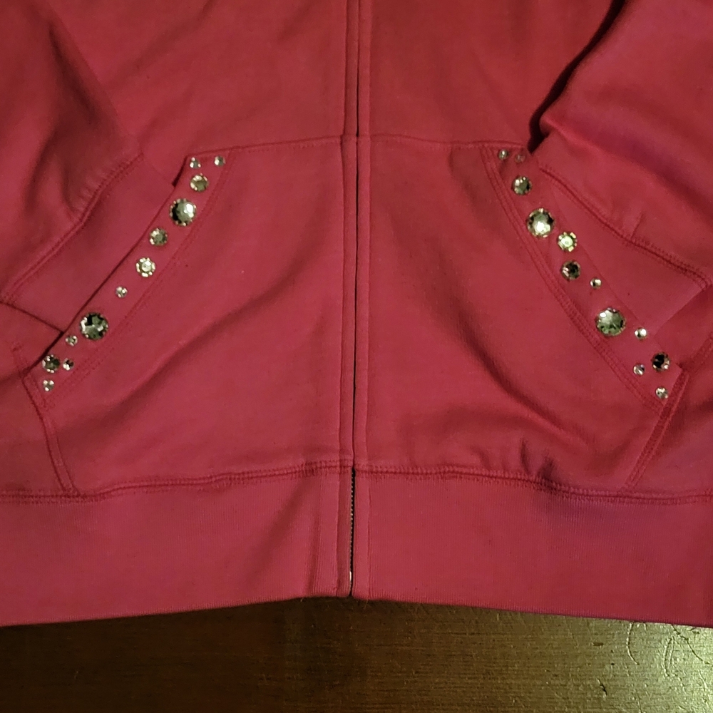 Victoria Secret RARE Bling Hoodie - Picture 4 of 6